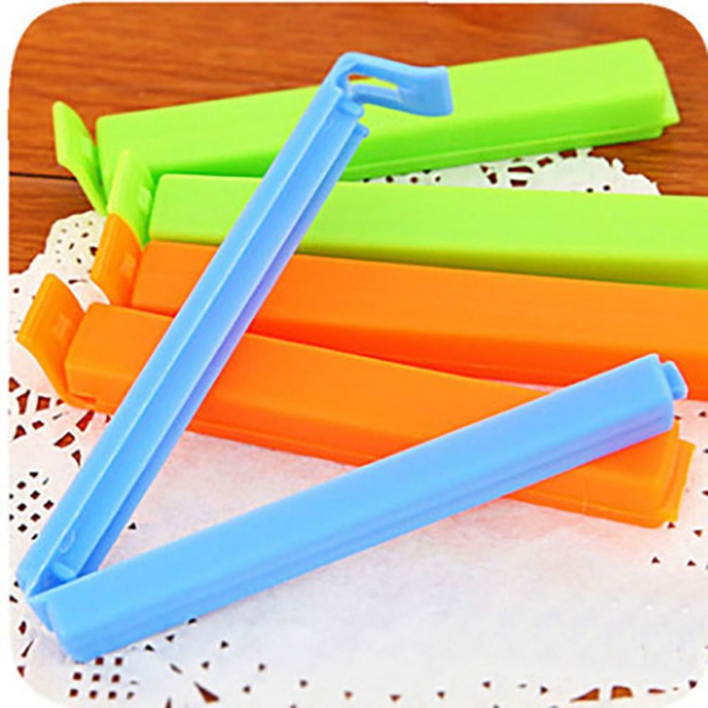 Snacks Food Labels - Многоразовые пластиковые зажимы для хранения мешков