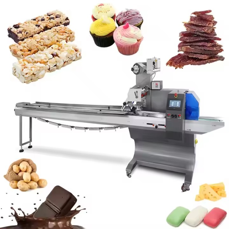 Food Snacks In Usa - Автоматическая упаковочная машина подушечного типа для