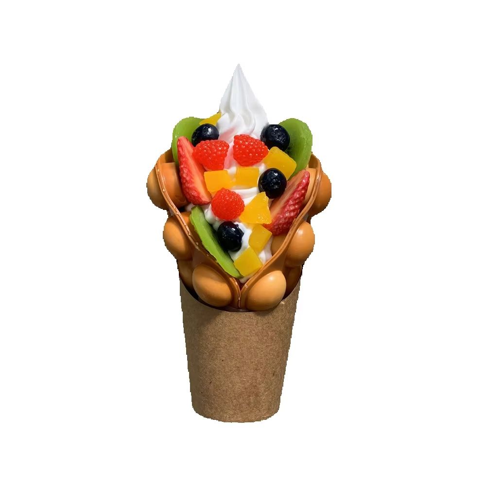 Food Snacks Order - Мороженое, вафельная модель, серия, киви, фрукты,