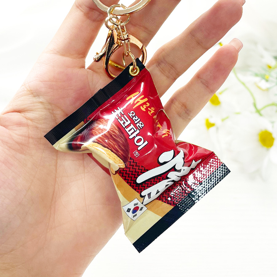 Корейские брелки для шоколадны – обзор и цена Zinc Food Snacks