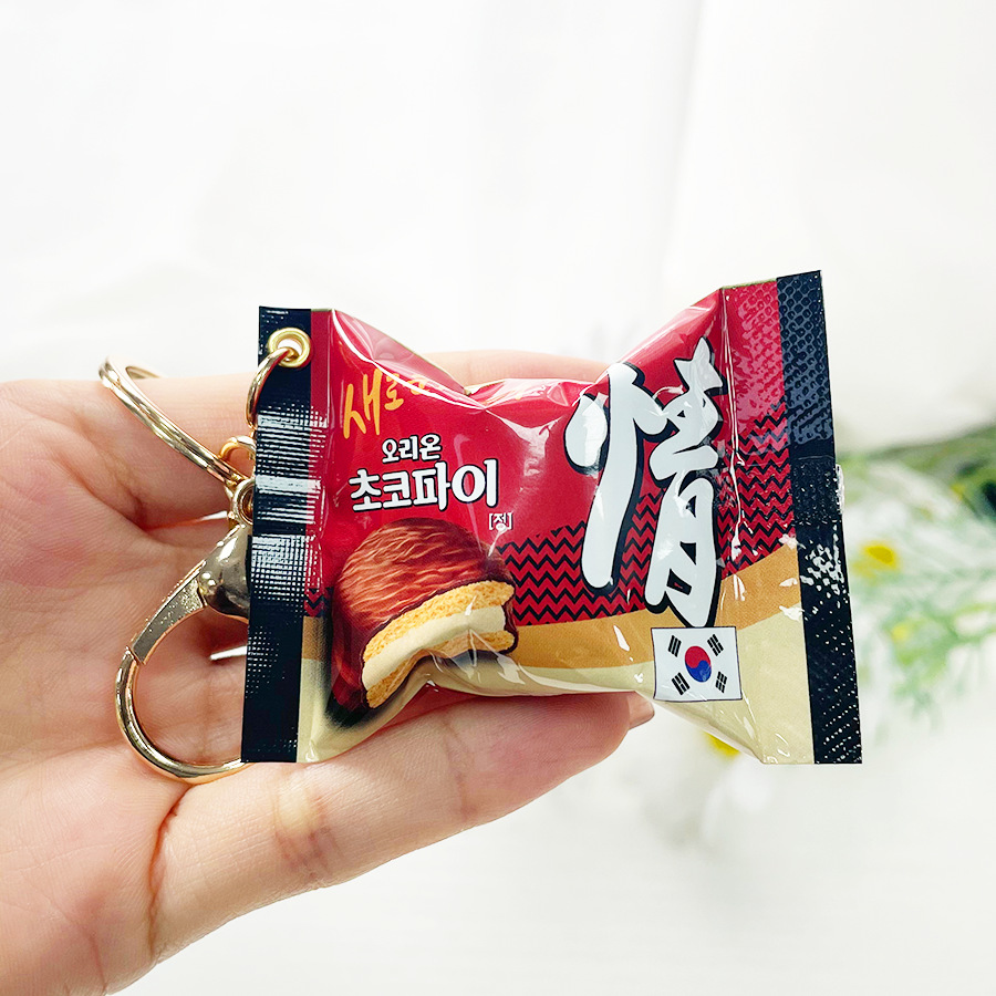 Корейские брелки для шоколадны – обзор и цена Zinc Food Snacks